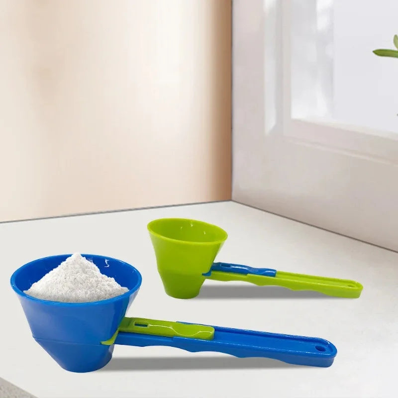 Multi Purpose Kitchen Gadget Protein Powder Sliding Funnel