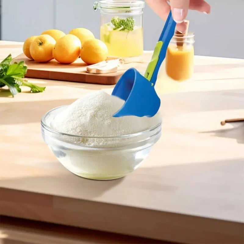 Multi Purpose Kitchen Gadget Protein Powder Sliding Funnel
